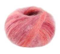 LANA GROSSA Superkid Seta - FB104 - Fil tubulaire délicat en mohair Superkid avec soie - Fil à tricoter à la main en 65 % mohair (Superkid) et 35 % soie - 25 g - Pour tricot et crochet - 100 m