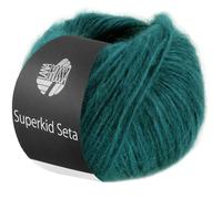 LANA GROSSA Superkid Seta - Fil tubulaire délicat en mohair Superkid avec soie - Fil à tricoter à la main en 65 % mohair (Superkid) et 35 % soie - 25 g - Pour tricot et crochet - 100 m - FB23