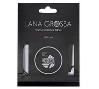 Lana Grossa Vario Câble à aiguilles rotatif en acier inoxydable - Corde rotative à 360° - Extrêmement flexible et durable - Transition sans couture à l'aiguille
