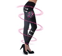 LANAFORM - Cosmetex Legging-L - Legging Minceur - Effet Sculptant Et Galbant - Opaque - Drainant - Actifs Encapsulés De Ginkgo Biloba & Algues Marines