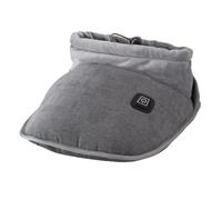 LANAFORM - Graphene Foot Warmer - Chauffe-pieds Électrique Sans Fil - Chausson Chauffant Graphène - Chaleur Jambes Hiver Bureau - Batterie Portable 5000mAh - Polaire Ultra Douce - 3 Intensités