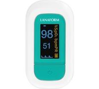 Lanaform - PO-110 - Oximètre De Pouls Digital - Oxymetre De Doigts - Moniteur Précis D'oxygène Vert G