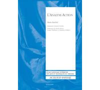 L'Analyse-Action - Maria Knebel - Actes Sud-Papiers - broché - Théâtre