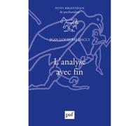 L'analyse avec fin - Jean-Louis Baldacci - Puf - broché - Essai