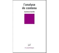 L'Analyse de contenu