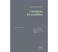 L'analyse de contenu