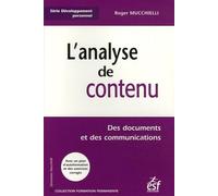 L'analyse de contenu