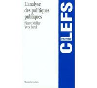 L'Analyse des politiques publiques