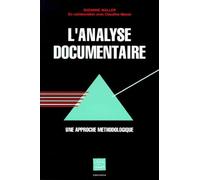 L'analyse documentaire, une approche méthodologique
