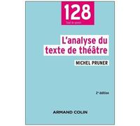 L'analyse Du Texte De Théâtre