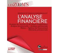 L'analyse financière: Analyse de l'activité et du risque d'exploitation, analyse fonctionnelle, analyse patrimoniale, ratios, tableau de financement, éléments prévisionnels