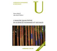 L'analyse qualitative en sciences humaines et sociales