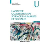 L'analyse Qualitative En Sciences Humaines Et Sociales