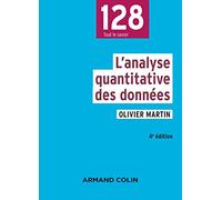 L'analyse quantitative des données - 4e éd.