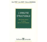 L'analyse structurale. Une méthode d'analyse de contenu pour les sciences humaines