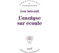 L'analyse Sur Écoute | Occasion