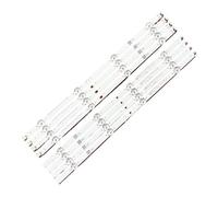 LANAPPTLTG Bande de rétro-éclairage LED for Samsung TV, 4/8 pièces, GC43D08-ZC26AG-15 UA43NU6900 L43M5-5ARU L43M5-4X L43M5-FA 303GC430062 8LED 855cm(2TV(8PCS))