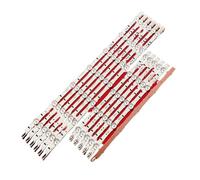LANAPPTLTG Bande de rétro-éclairage LED for Samsung TV 50 pouces, 12/24 pièces, D4GE-500DCA-R2 D4GE-500DCB-R2 UE50H6350 UN50J5500AF UE50H6200 UE50H5000 UE50H5030(12pcs)