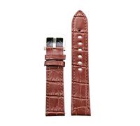LANAPPTLTG Bracelet de montre en cuir for dégagement rapide 18 mm, 20 mm, 22 mm, for homme, compatible for Skmei DW Fit For Pagani Design(Dark brown,22mm)