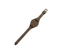 LANAPPTLTG Bracelet de montre en cuir for femmes, 18mm, adapté au Fossil ES4113 ES3625 ES3616 ES3838 ES4114(Coffee,18mm Silver-K1)