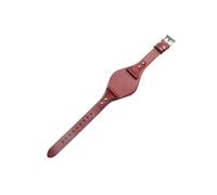 LANAPPTLTG Bracelet de montre en cuir for femmes, 18mm, adapté au Fossil ES4113 ES3625 ES3616 ES3838 ES4114(Red,18mm Rose-K1)