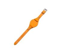 LANAPPTLTG Bracelet de montre en cuir for femmes, 18mm, adapté au Fossil ES4113 ES3625 ES3616 ES3838 ES4114(Yellow,18mm Silver-K1)