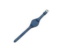 LANAPPTLTG Bracelet de montre en cuir for femmes, 18mm, adapté au Fossil ES4113 ES3625 ES3616 ES3838 ES4114(Dark Blue,18mm Gold-K1)