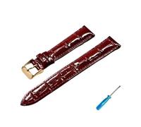 LANAPPTLTG Bracelet de montre universel en cuir for femme, 10 mm, 12 mm, 14 mm, 16 mm, 18 mm, 19 mm, 20 mm(Wine-rose,12mm)