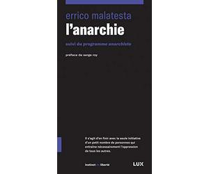 L'anarchie: Suivi du Programme anarchiste