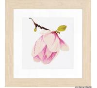 Lanarte "magnolia flower Aida" set de broderie au point de croix, compté