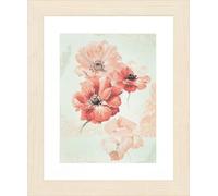 Lanarte Point De Croix Compté Tableau Kit Complet DIY Broderie Motif ANÉMONEPatron Adulte Art Creatif Decoration Salon Activité Manuelle Cadeau ca. 39 x 49 cm Counted Cross Stitch