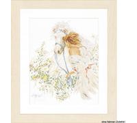 Lanarte set de broderie au point de croix', femme et cheval', compté