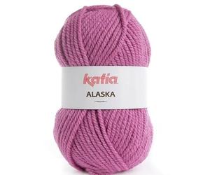 Lanas Katia Alaska Pelote de laine Lavande