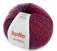 Lanas Katia Aztec Pelote de couleur Cardinal Cod. 7847