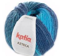 Lanas Katia Aztec Pelote de couleur cobalt Cod. 7851
