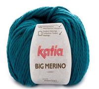 Lanas Katia Big Merino Pelote de laine Couleur aigue-marine 32
