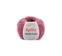 Lanas Katia Merino Aran Pelote de couleur Magenta Cod. 54