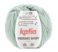 Lanas Katia Merino Baby Pelote de laine couleur eau de mer Code 97