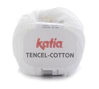 Lanas Katia Tencel-Cotton Pelote de laine blanc