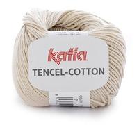 Lanas Katia Tencel-Cotton Pelote de Laine de Couleur Sable 7