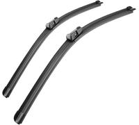 LANAZU Essuie-Glace Silencieux, Balais d'essuie-Glace Avant pour Ford Focus 4 2018 2019,Brosses de vitres de Pare-Brise Facile à Installer