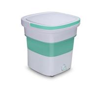 LANAZU Machine à Laver Pliante, Machine à Laver Portable de Voyage, Mini Machine à Laver de sous-vêtements ménagers, adaptée aux Camping-Cars et aux Voyages (A)