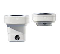 LANAZU Mini Machine à Laver Pliante, Machine à Laver Portable pour sous-vêtements, Machine à Laver Pliante pour Enfants, adaptée aux Voyages et au Camping (White)