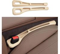 LANAZU Remplissage de siège de Voiture pour Toyota Tundra 2022 2023, Car Seat Gap Filler Organisateurs d'espacement de siège pour Petits Objets,Beige/C