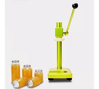 LANAZU Scelleuse Manuelle de canettes, Outil de sertissage de canettes commerciales, réglable en Hauteur, adapté au scellage de Bouteilles et canettes en Pet de 51mm (B)