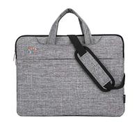 Lanbao881 15 39,6 cm en feutre pour ordinateur portable avec poignée Portable Housse de transport Sac pochette pour Asus/Acer/Dell/HP/Lenovo/Toshiba - Gris foncé + cadeau (lecteur de carte à puce) Bcp3ft @ Tzz