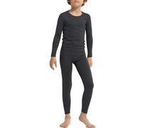 LANBAOSI Ensemble de sous-vêtement Thermique pour Garçon et Fille à Séchage Rapide Tee Shirt Manche Longue&Leggings Set