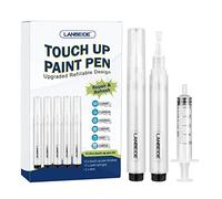 LANBEIDE Lot de 5 stylos pinceaux à remplir pour réparation de cloisons sèches, murs, meubles, armoires, planchers en bois, fenêtres, 6 ml