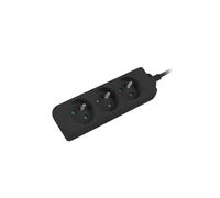 LANBERG 1.5 m Black 3 x 230 V Lantern Extension PL. Cable from Full Copper
