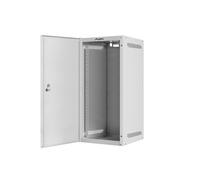 Lanberg 10" 12U 280x310mm gris armoire murale d'installation de rack (flat pack) porte métallique